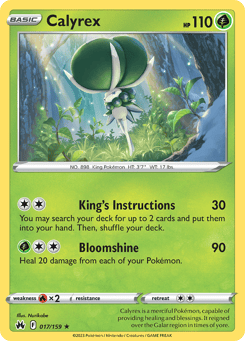 Calyrex Crown Zenith #17