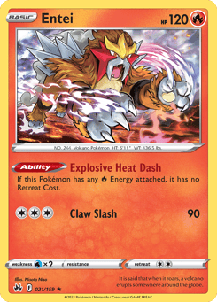 Entei Crown Zenith #21