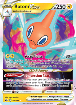 Rotom VSTAR Crown Zenith #46