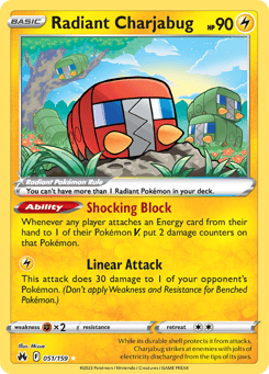 Radiant Charjabug Crown Zenith #51