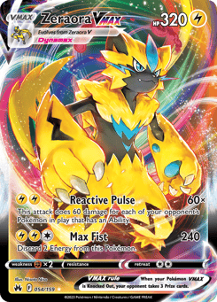Zeraora VMAX Crown Zenith #54