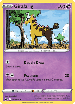 Girafarig Crown Zenith #61
