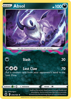 Absol Crown Zenith #76