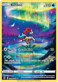 Keldeo Crown Zenith Galarian Gallery #GG07
