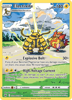 Electivire Crown Zenith Galarian Gallery #GG08