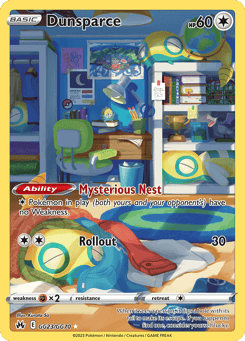 Dunsparce Crown Zenith Galarian Gallery #GG23