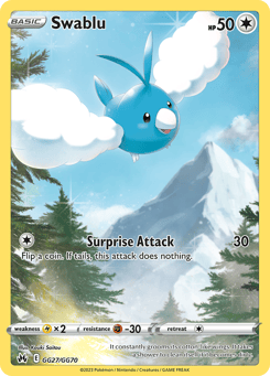 Swablu Crown Zenith Galarian Gallery #GG27