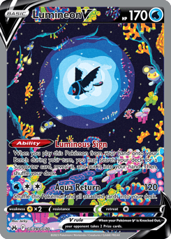 Lumineon V Crown Zenith Galarian Gallery #GG39