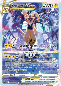 Zeraora VSTAR Crown Zenith Galarian Gallery #GG43