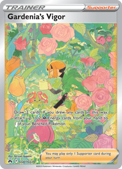 Gardenia's Vigor Crown Zenith Galarian Gallery #GG61