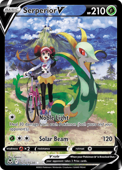 Serperior V Silver Tempest Trainer Gallery #TG13