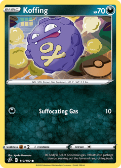 Koffing Rebel Clash #112