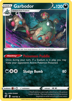 Garbodor Rebel Clash #118