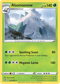 Abomasnow Rebel Clash #13