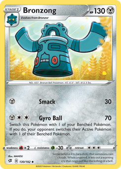 Bronzong Rebel Clash #130