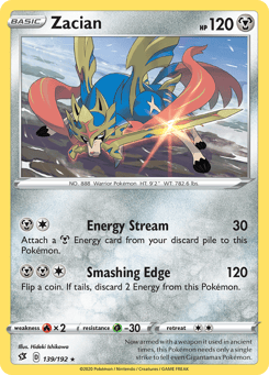 Zacian Rebel Clash #139