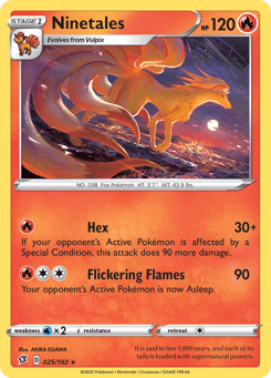 Ninetales Rebel Clash #25