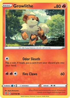 Growlithe Rebel Clash #27