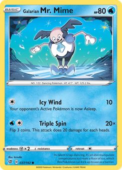 Galarian Mr. Mime Rebel Clash #37