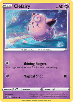 Clefairy Rebel Clash #74