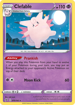 Clefable Rebel Clash #75