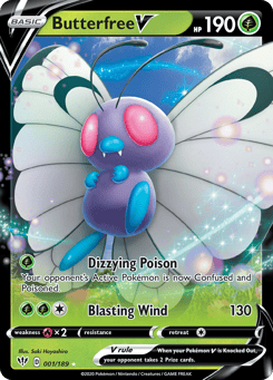 Butterfree V Darkness Ablaze #1