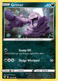 Grimer Darkness Ablaze #100