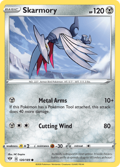 Skarmory Darkness Ablaze #120