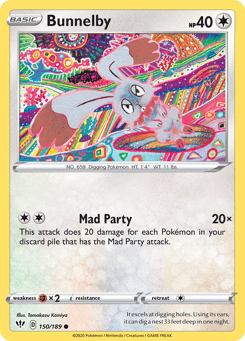 Bunnelby Darkness Ablaze #150