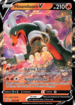 Houndoom V Darkness Ablaze #21
