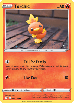 Torchic Darkness Ablaze #22