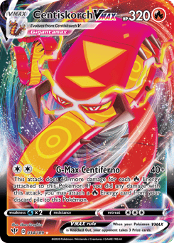 Centiskorch VMAX Darkness Ablaze #34