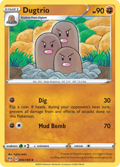 Dugtrio Darkness Ablaze #85