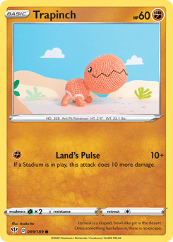 Trapinch Darkness Ablaze #89