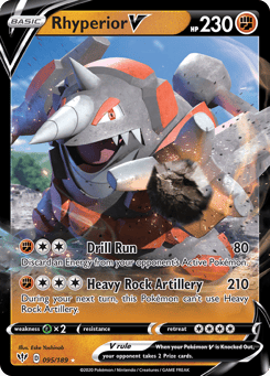 Rhyperior V Darkness Ablaze #95