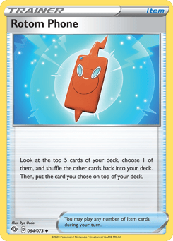 Rotom Phone Champion's Path #64