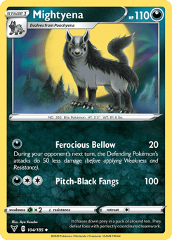 Mightyena Vivid Voltage #104
