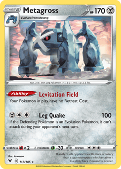 Metagross Vivid Voltage #118