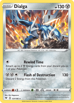 Dialga Vivid Voltage #121