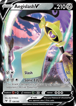 Aegislash V Vivid Voltage #126