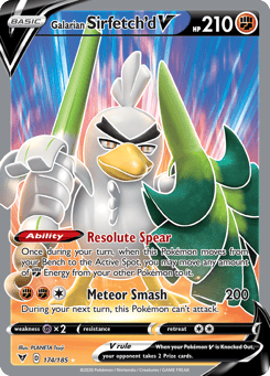 Galarian Sirfetch'd V Vivid Voltage #174