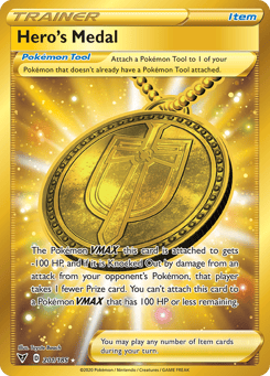 Hero's Medal Vivid Voltage #201