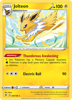 Jolteon Vivid Voltage #47