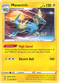 Manectric Vivid Voltage #52