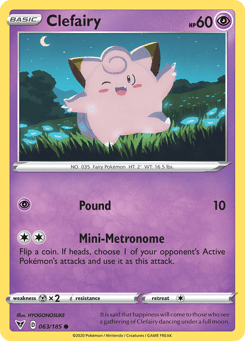 Clefairy Vivid Voltage #63