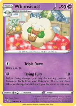 Whimsicott Vivid Voltage #76