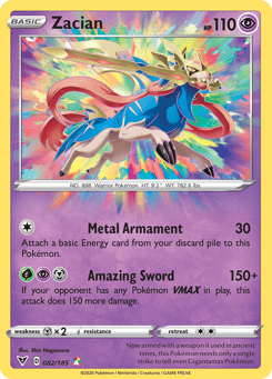 Zacian Vivid Voltage #82