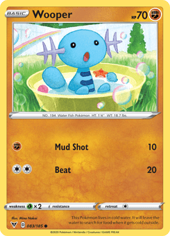 Wooper Vivid Voltage #83