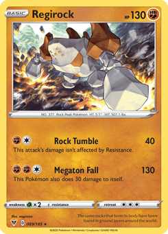 Regirock Vivid Voltage #89