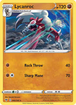 Lycanroc Vivid Voltage #95